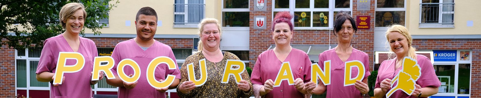 Team der ProCurand Seniorenresidenz Am Schlosspark Dahme/Mark
