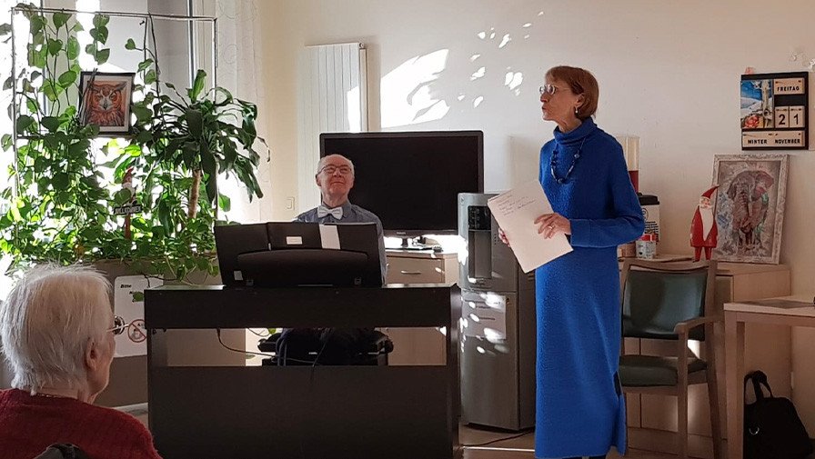 Weltvorlesetage in der Seniorenresidenz Bölschestraße