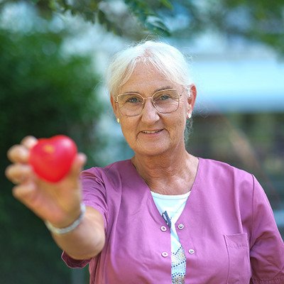 Sieglinde, Alltagsbetreuung in unserer Seniorenresidenz Am Krökentor, in Magdeburg: