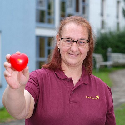 Sylvia, Pflegehelferin in unserer Ambulanten Pflege Sigmaringen