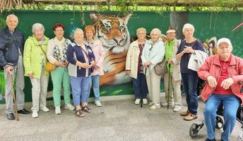 Mieter*innen der ProCurand Strausberg Wriezener Straße im Zoo Eberswalde