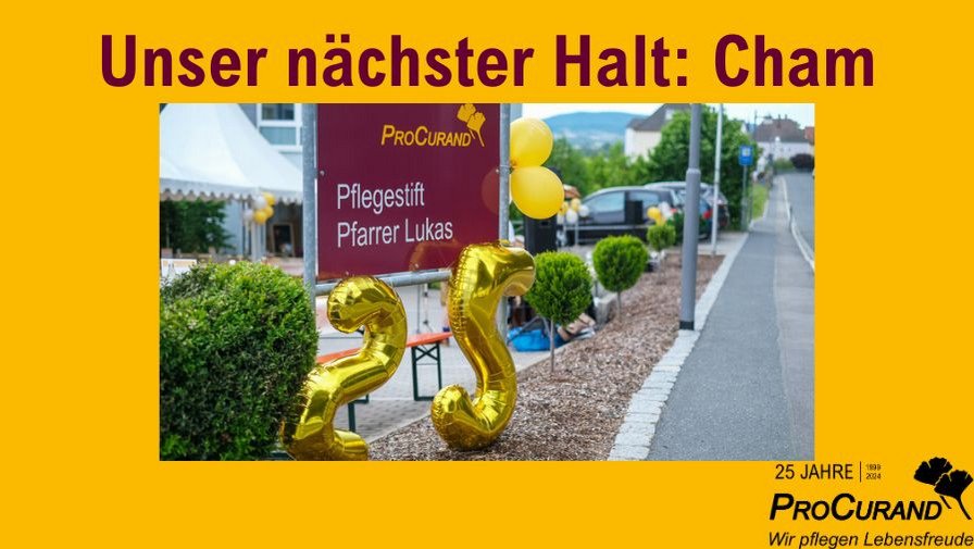 ProCurand Jubiläum Grafik: Cham