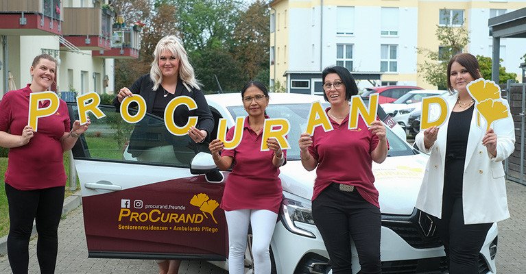 Team der Ambulanten Pflege Strausberg der ProCurand