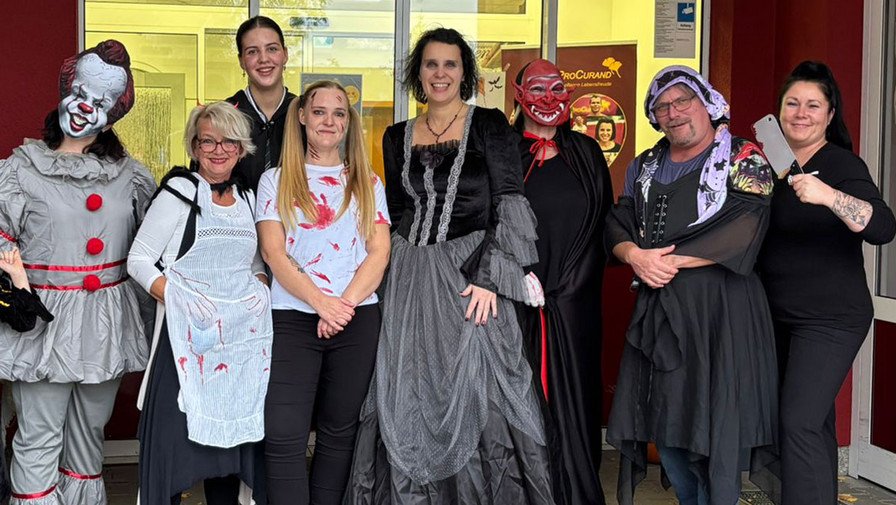 Halloween in der Seniorenresidenz Am Görnsee in Grebs