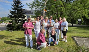 ProCurand Team der Seniorenresidenz Am Görnsee feiert den 1.Mai