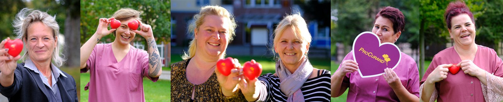 Team der ProCurand Seniorenresidenz am Schlosspark