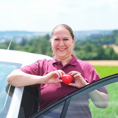 Steffi, Pflegefachkraft in unserer Ambulanten Pflege Sigmaringen: 