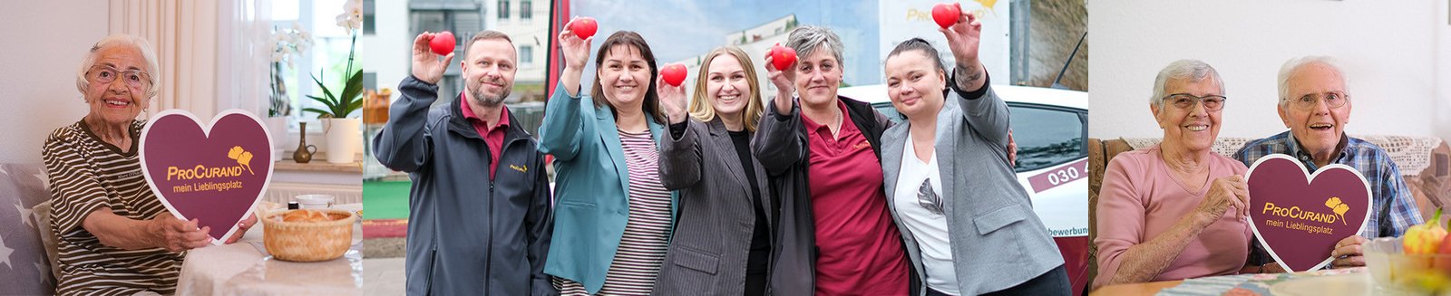 Mitarbeiter*innen der Ambulanten Pflege der ProCurand