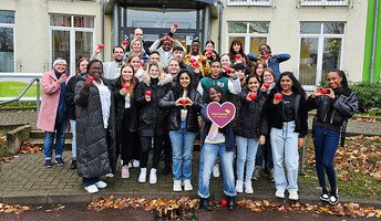 Auszubildende der ProCurand bei den Azubitagen 2024 in Halle