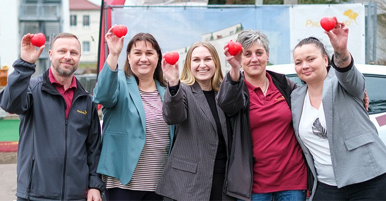 Mitarbeiter*innen der Ambulanten Pflege der ProCurand