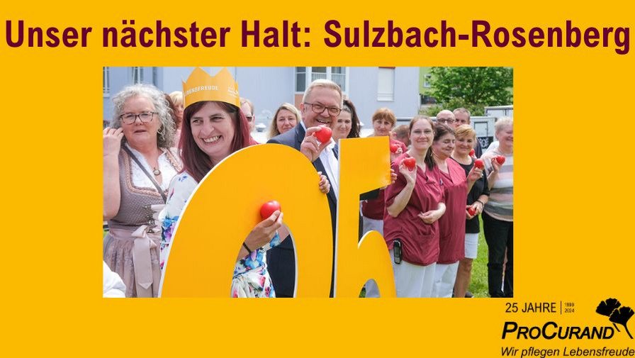 ProCurand Jubiläum Grafik: Sulzbach Rosenberg