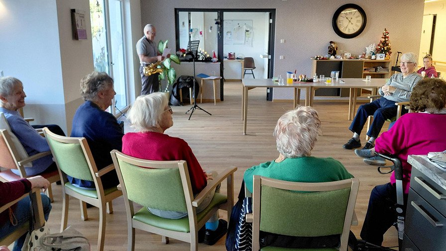 Weihnachtsstimmung in der Tagespflege Strausberg