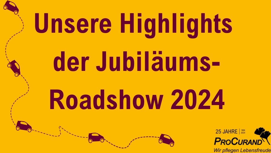 Startseite der 25 Jahre ProCurand Jubiläumsgalerie