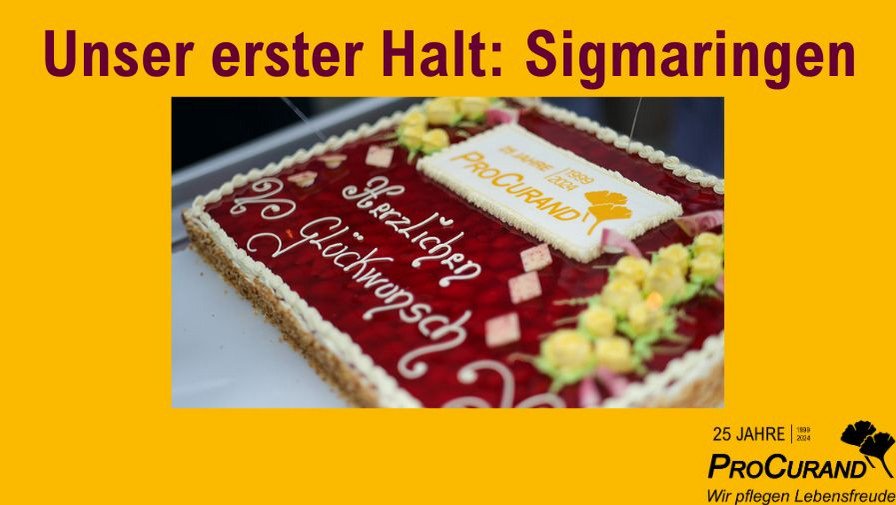   ProCurand Jubiläum Grafik: Sigmaringen