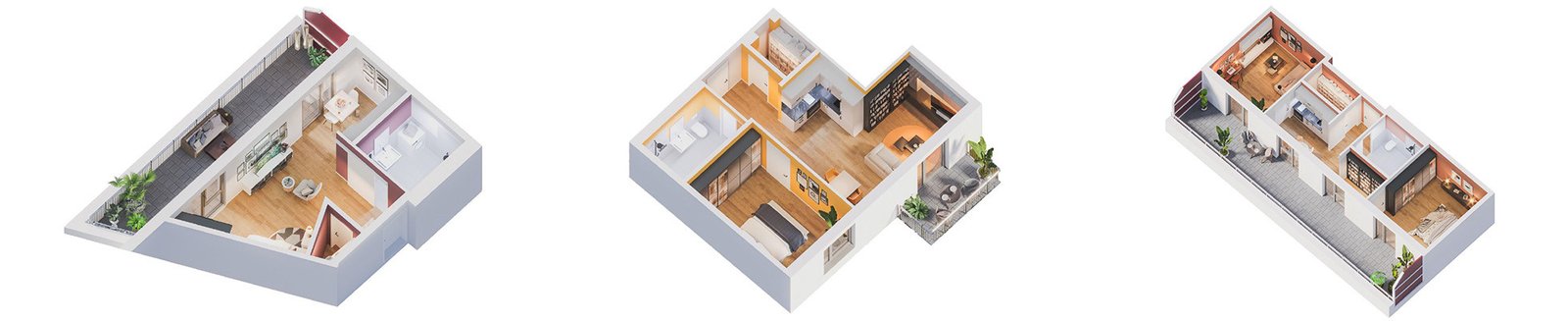 Visualisierungen des Neubauprojektes der ProCurand Residenz Nordend in Eberswalde