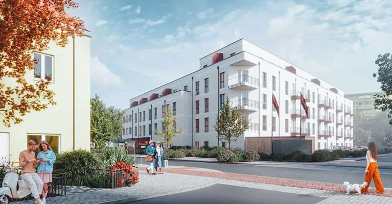 Visualisierung der ProCurand Residenz Nordend in Eberswalde