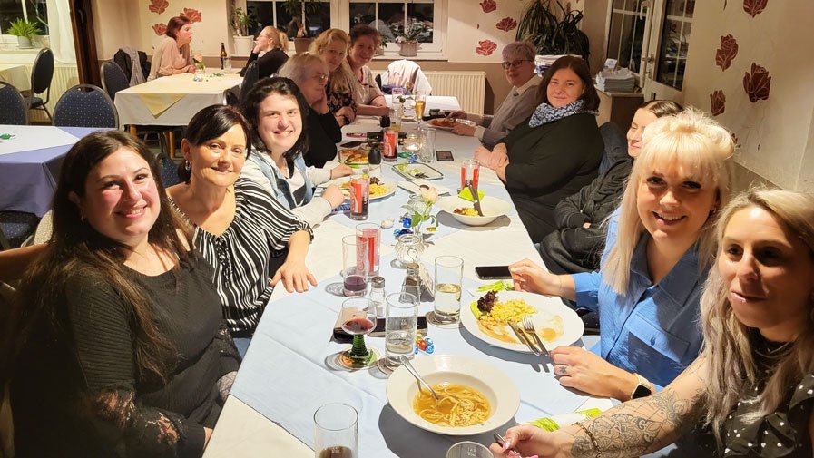 In Dahme/ Mark treffen sich die ProCurand Pflegedienstleitungen der Ambulanten Pflege für eine Weiterbildung.