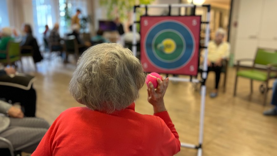 "Olympiade" in der ProCurand Seniorenresidenz Bölschestrasse