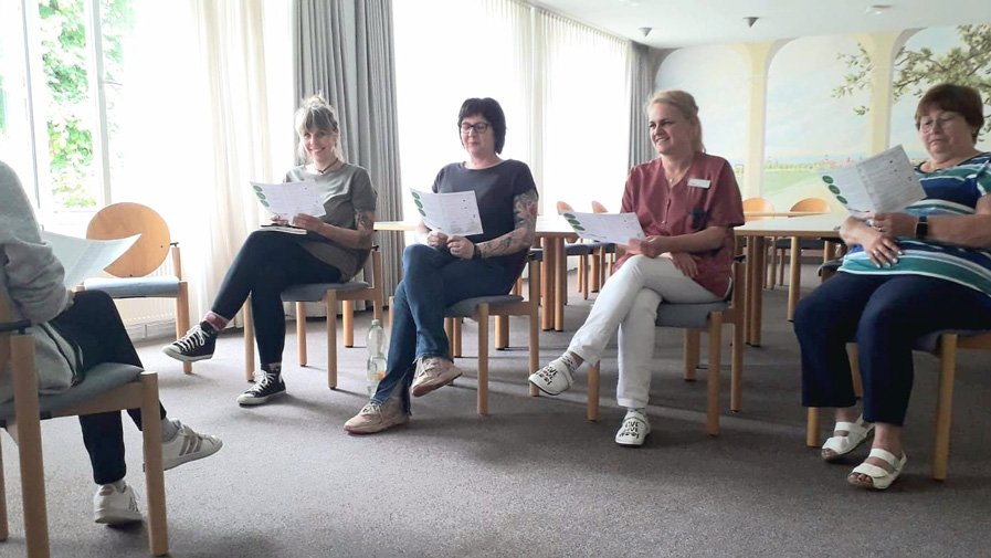 Gesundheitstag für Mitarbeiter*innen in der ProCurand Seniorenresidenz Am Schlosspark in Dahme/Mark