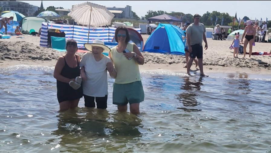 Badewetter beim Tagesausflug der ProCurand Grebs