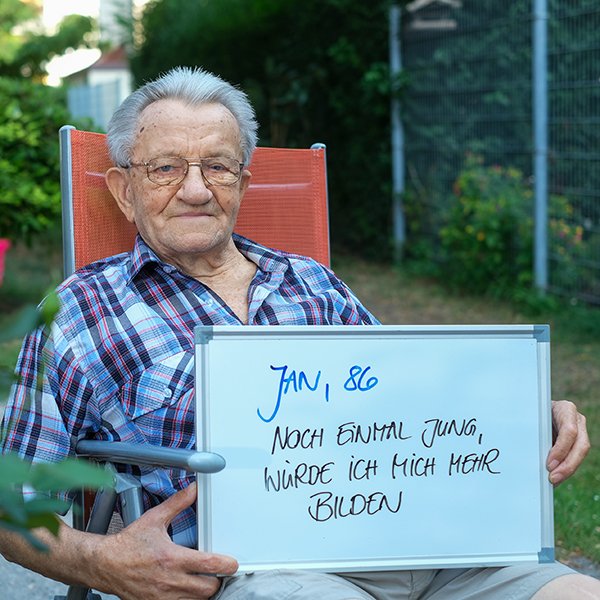 Auf ein Wort mit Jan, 86, Seniorenresidenz am Krökentor