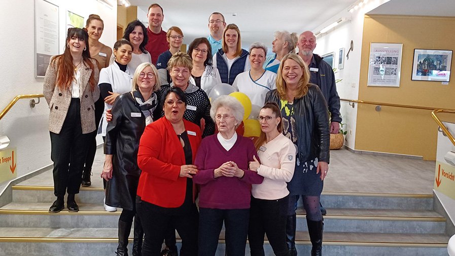 ProCurand Team der Seniorenresidenz Am Straussee am Tag der offenen Tür in Strausberg