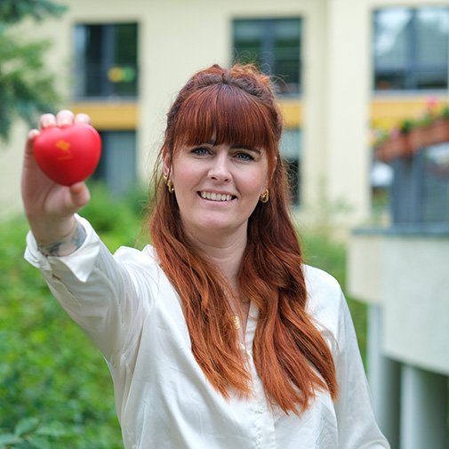 Christina, Pflegedienstleiterin in unserer Ambulanten Pflege Strausberg: 