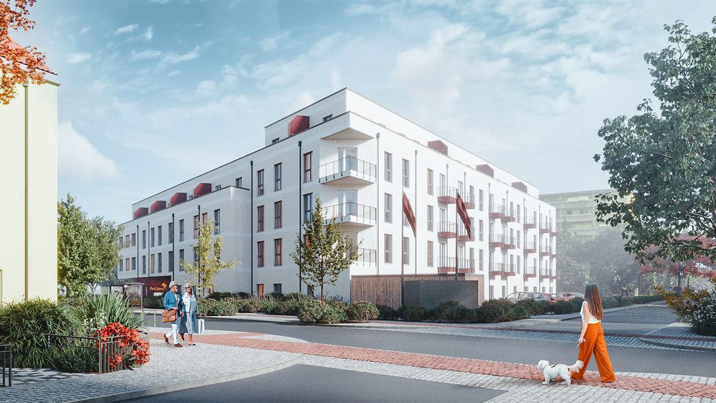 Gebäude zur Etagenauswahl